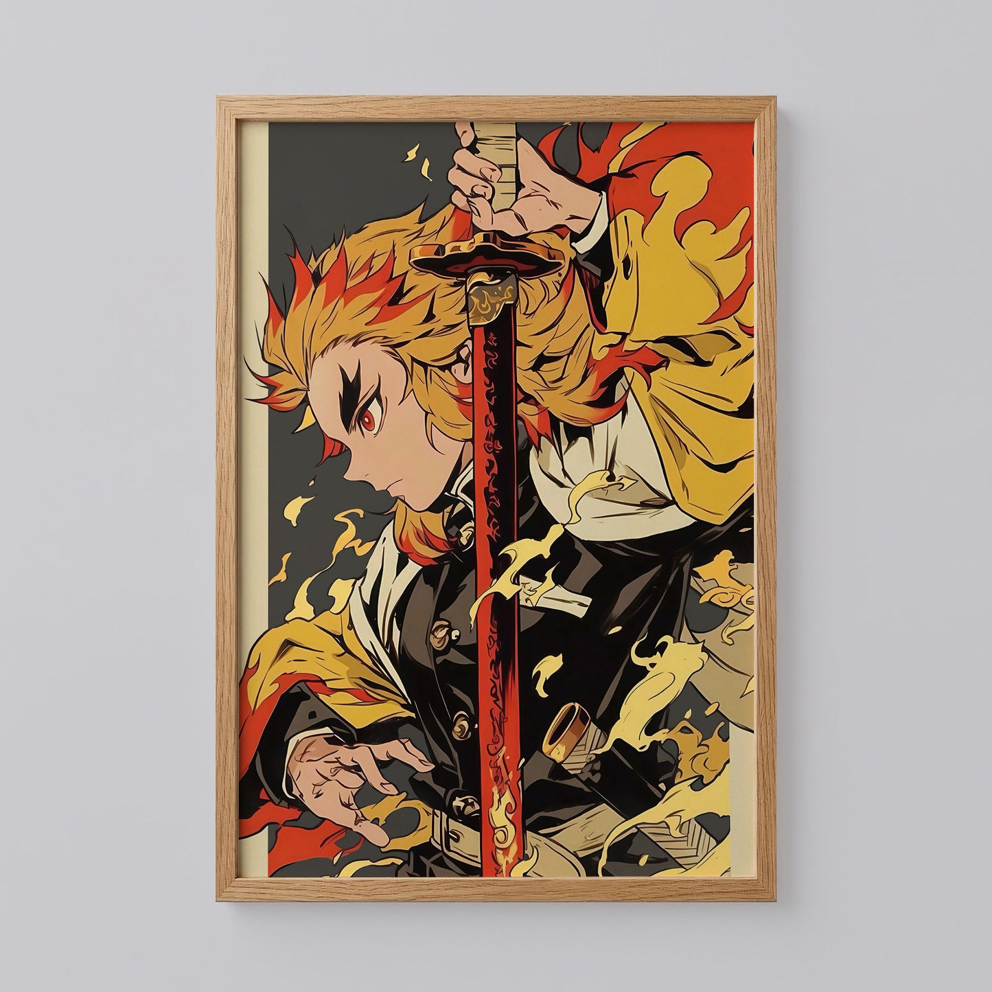 Demon Slayer Kyojuro Rengoku Poster