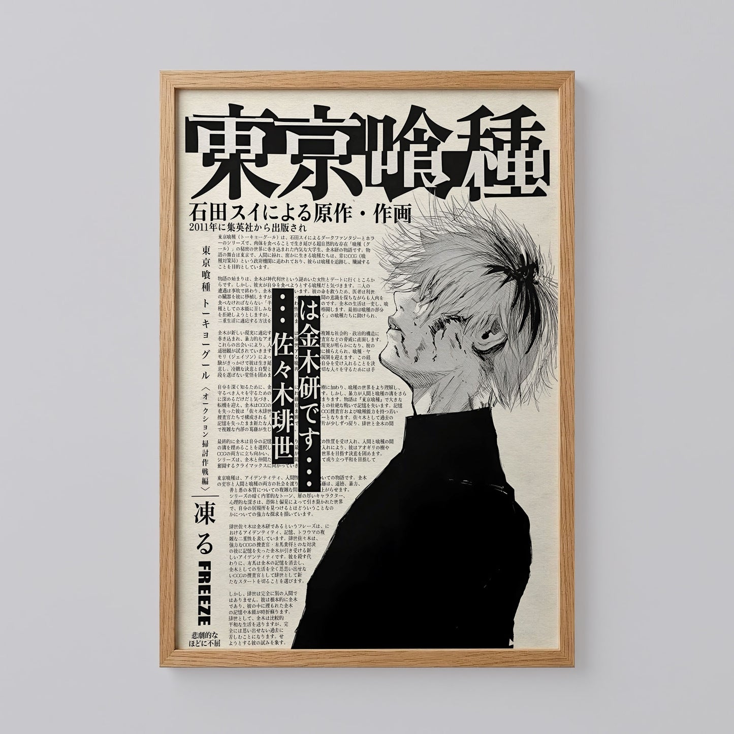 Tokyo Ghoul Wall Art