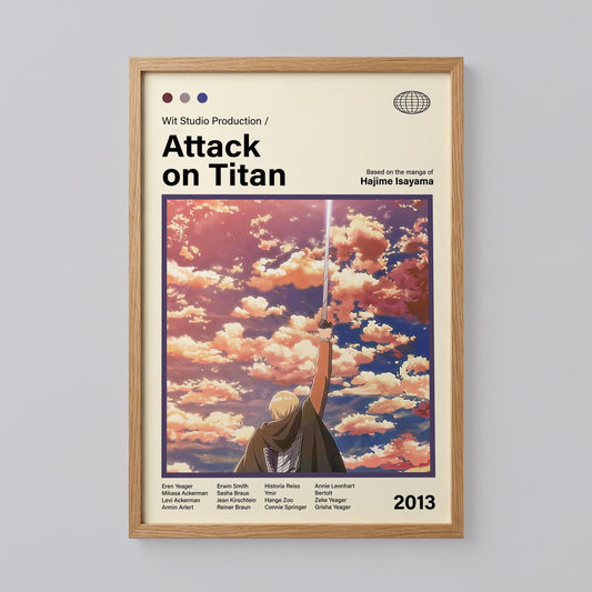 Attack on Titan Wall Art