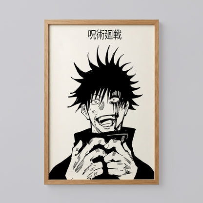 Jujutsu Kaisen Manga Decor Art