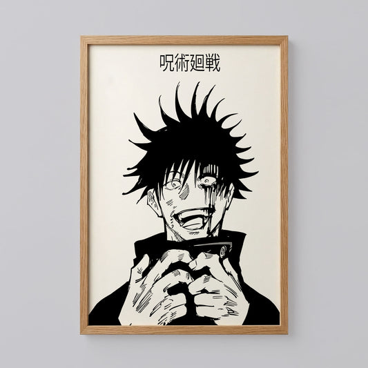 Jujutsu Kaisen Manga Decor Art
