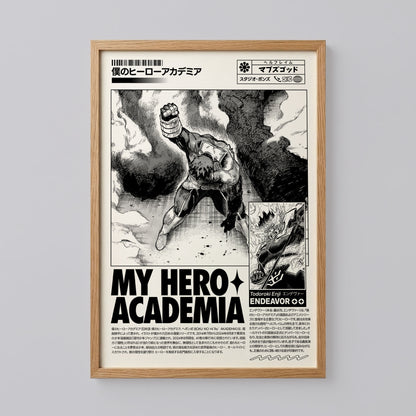 My Hero Academia Anime Wall Art