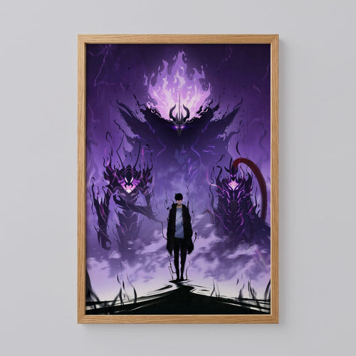 Solo Leveling Manga Print Art