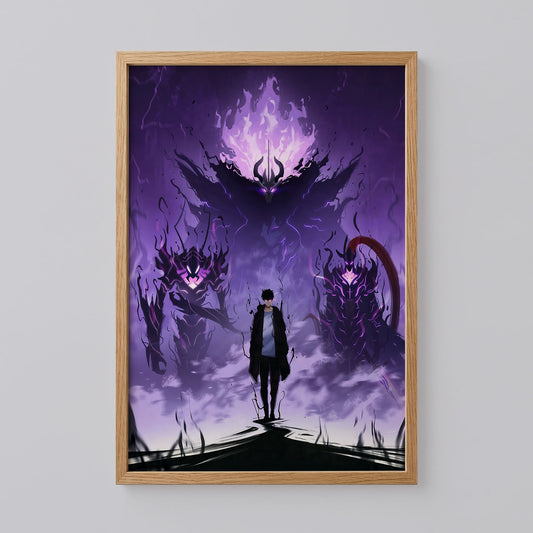 Solo Leveling Manga Print Art