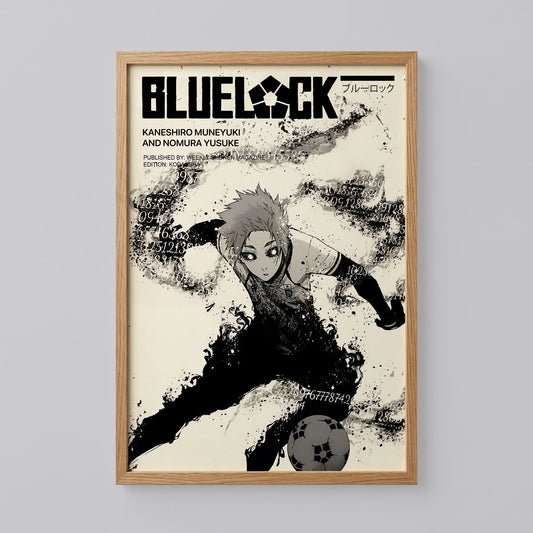 Blue Lock Anime Manga Poster