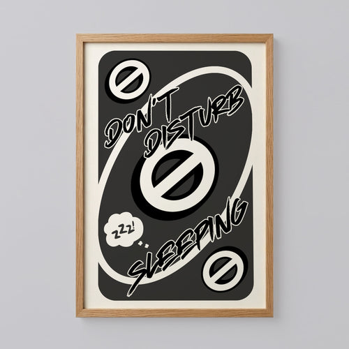 Don't Disturb Sleeping Wall Decor