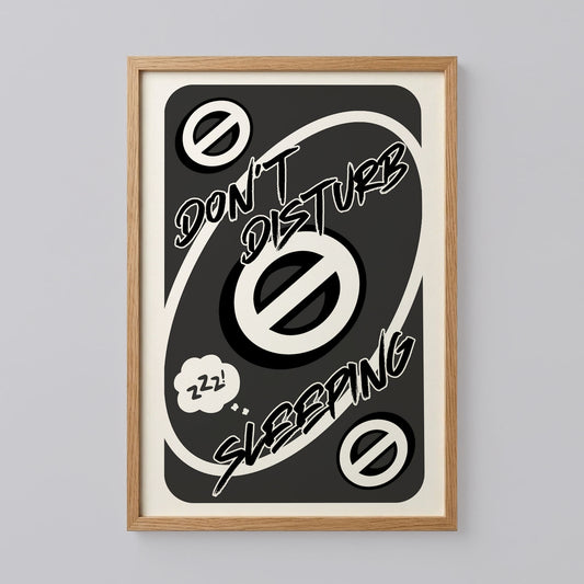 Don't Disturb Sleeping Wall Decor