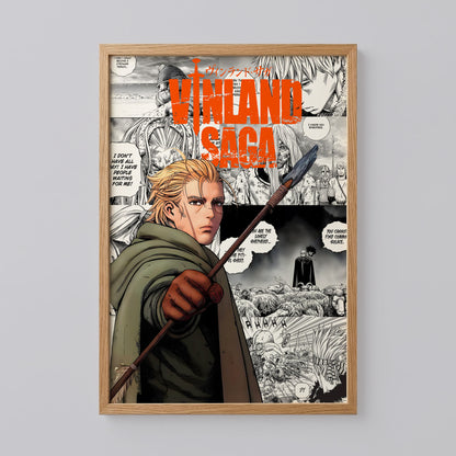 Vintage Anime Manga Art Print