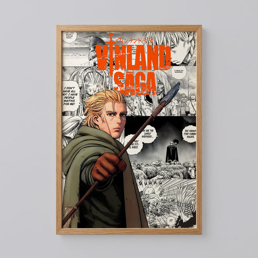 Vintage Anime Manga Art Print