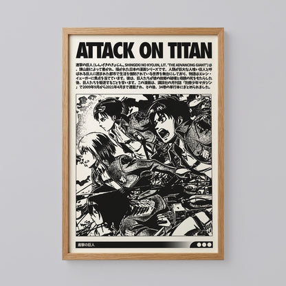 Attack on Titan Wall Art