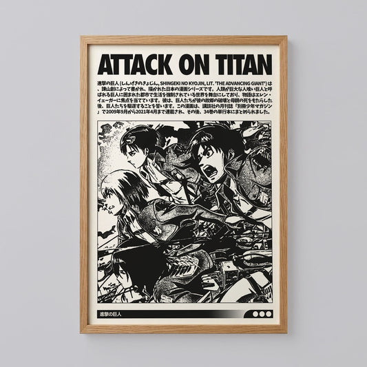 Attack on Titan Wall Art