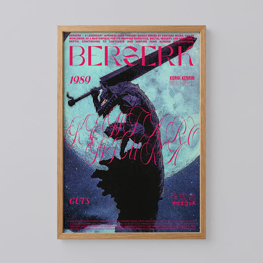 Berserk Guts Wall Art