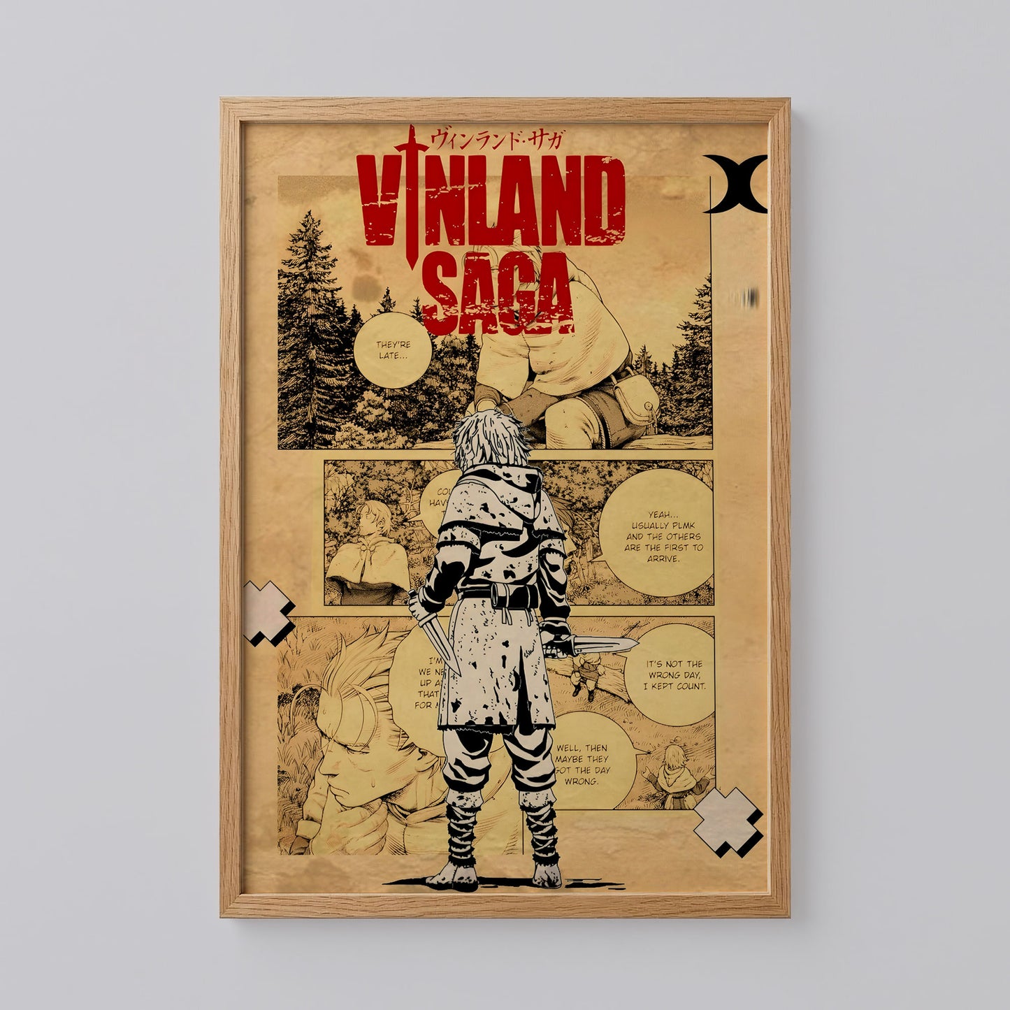 Vinland Saga Manga Poster