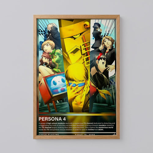 Persona 4 Gamer Gifts Poster
