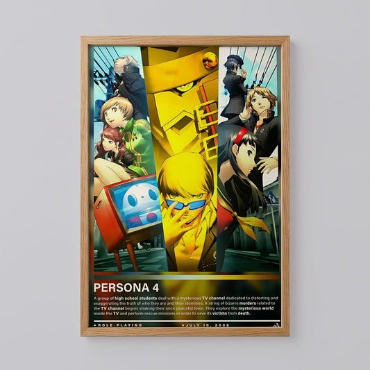 Persona 4 Gamer Gifts Poster