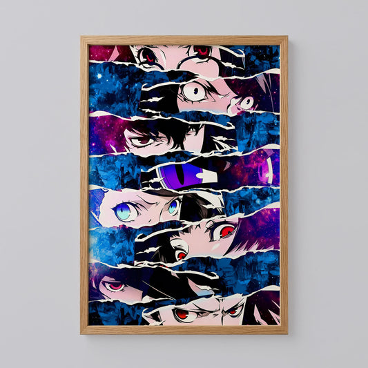 Persona 5 Eyes Wall Art Poster