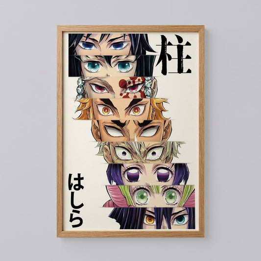 Demon Slayer Eyes of the Hashira Poster