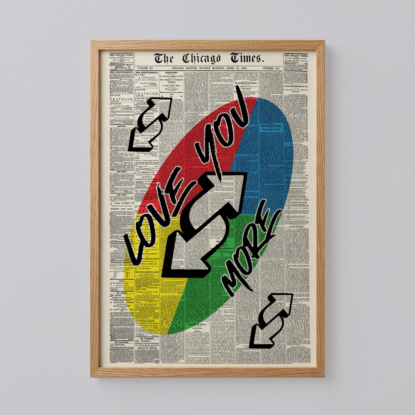 The Chicago Times Love You More Poster