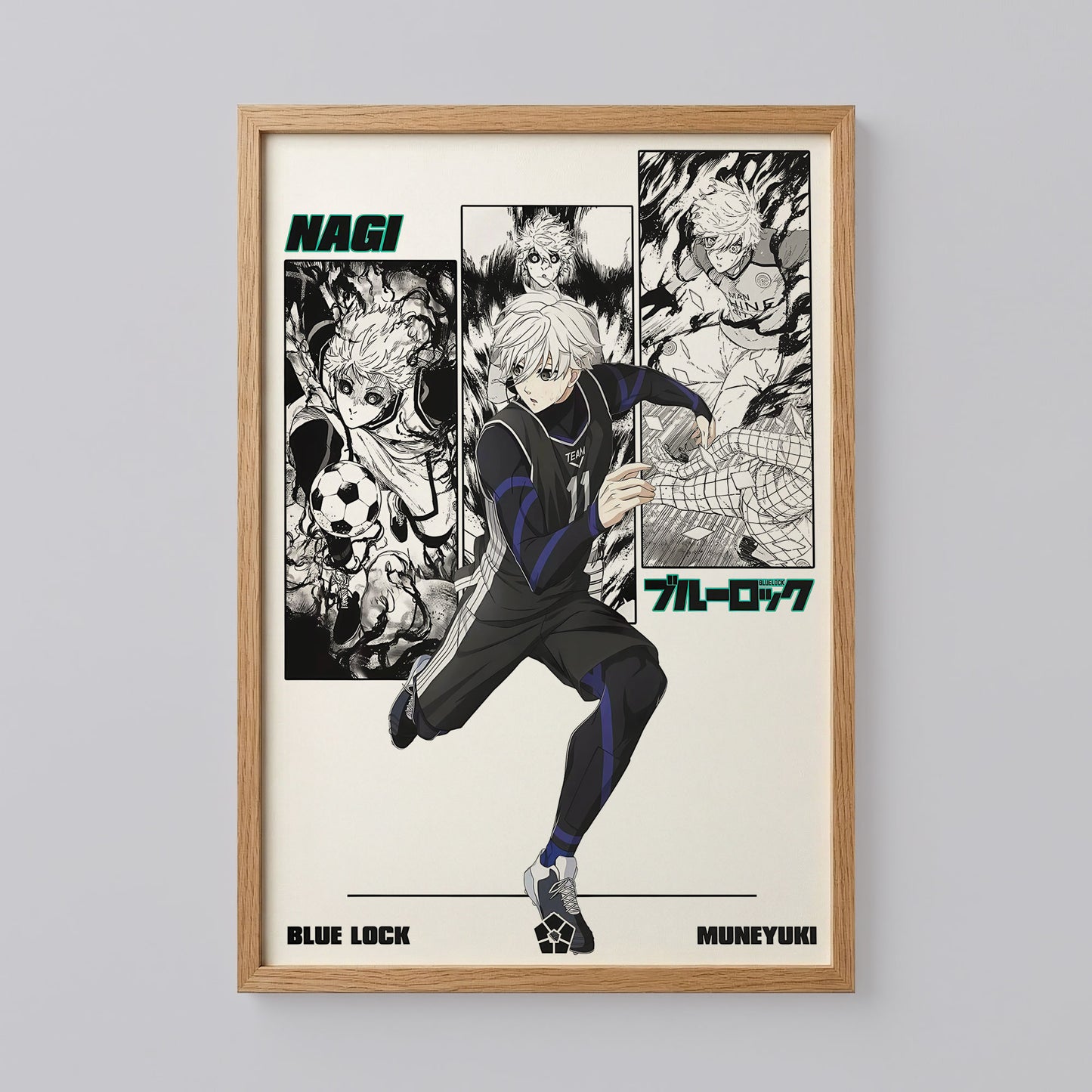 Blue Lock Seishiro Nagi Poster
