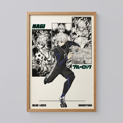 Blue Lock Seishiro Nagi Poster