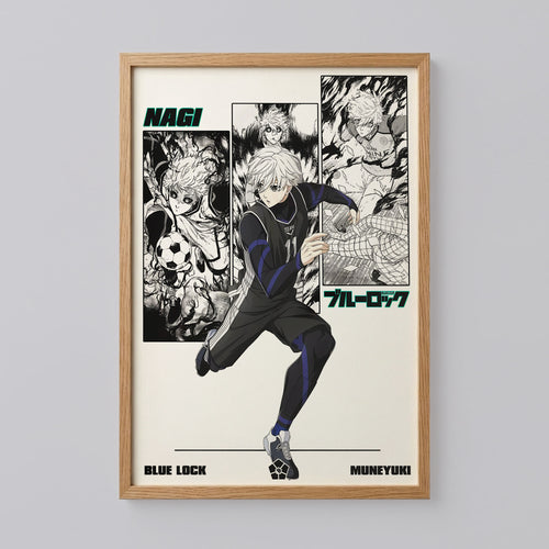 Blue Lock Seishiro Nagi Poster