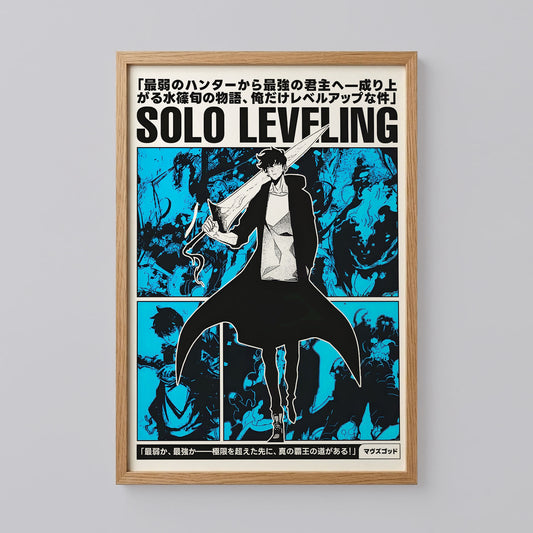 Jinwoo Solo Leveling Poster