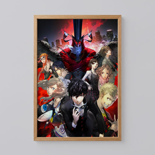 Persona 5 Video Game Poster