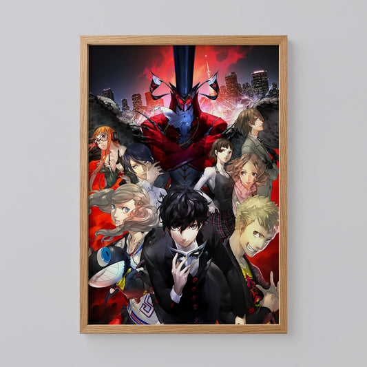 Persona 5 Video Game Poster