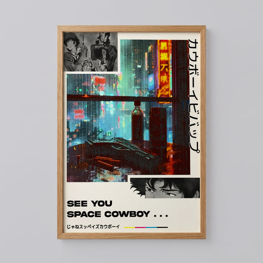 Vintage Cowboy Bebop Poster