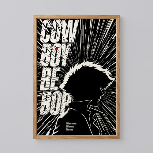 Spike Spiegel Cowboy Bebop Poster