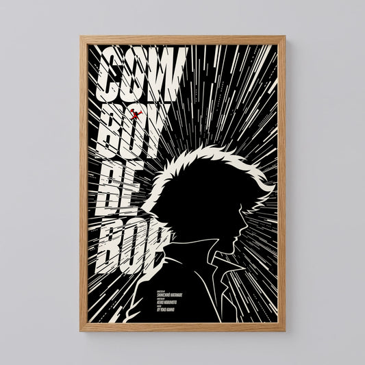 Spike Spiegel Cowboy Bebop Poster