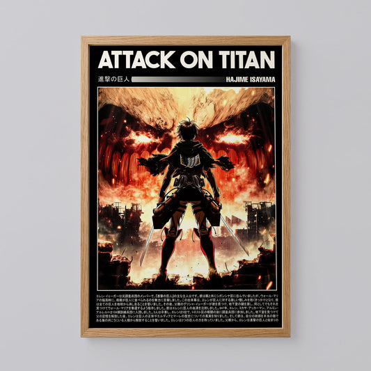 Attack on Titan Anime Poster