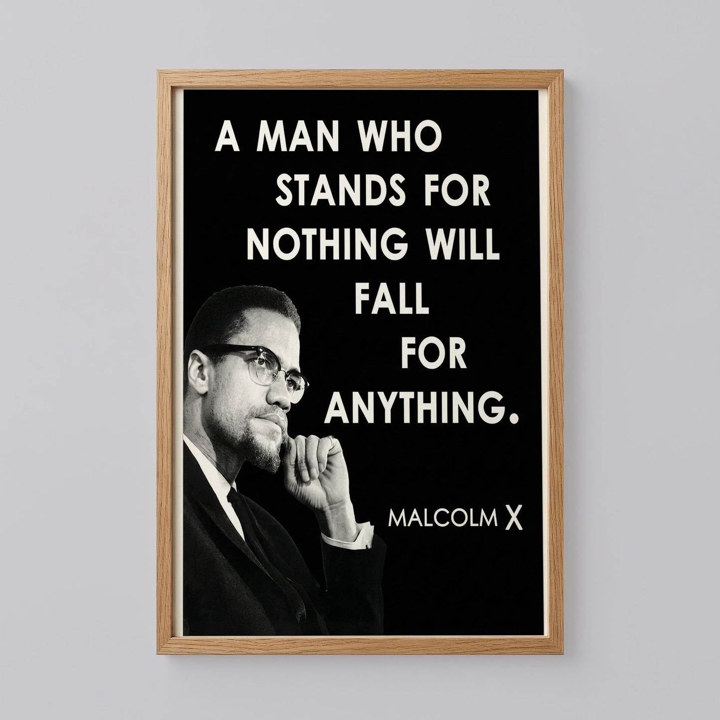 Malcolm X Poster