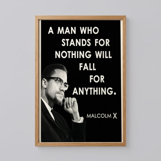 Malcolm X Poster