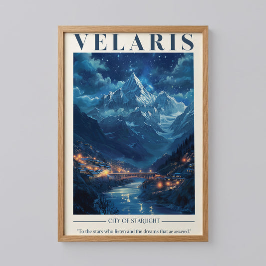 Velaris City of Starlight Print