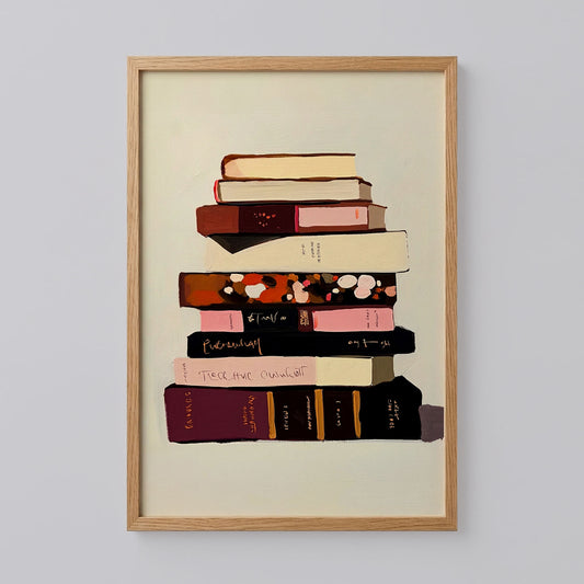 Bookish Art Print