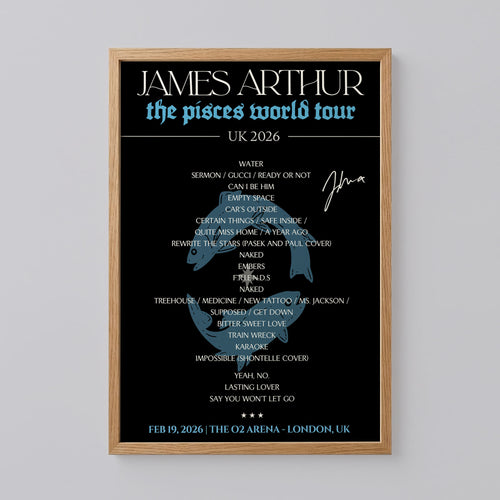 James Arthur Poster