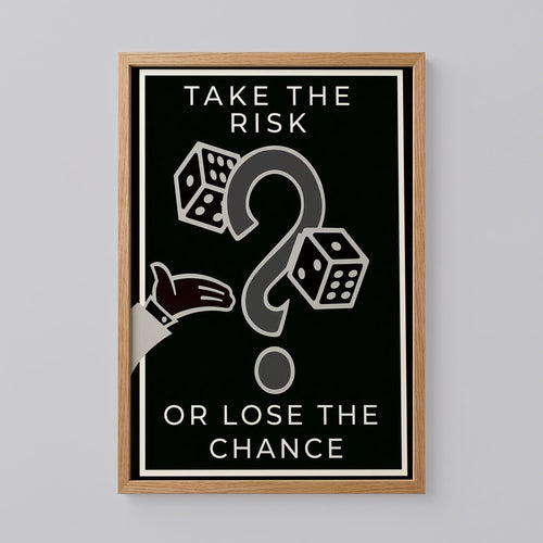 Take The Risk Monopoly Art
