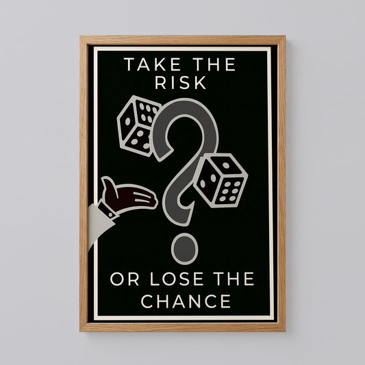 Take The Risk Monopoly Art