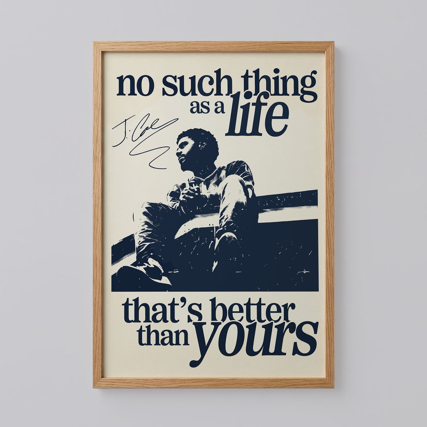 J. Cole Poster