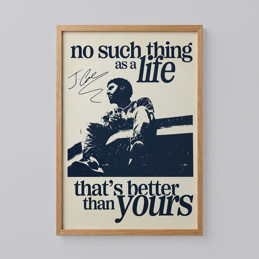 J. Cole Poster