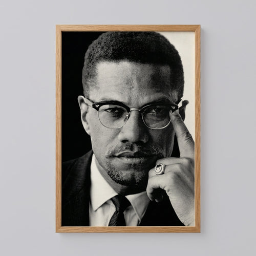 Black History Month – Malcolm X Poster