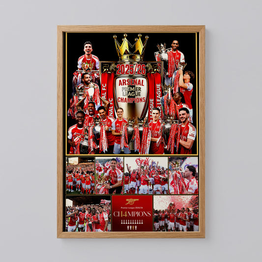 Arsenal Champions Poster