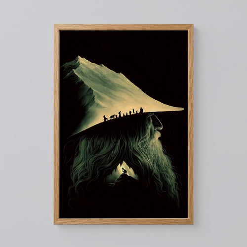 Gandalf the Grey Lord of the Rings Poster