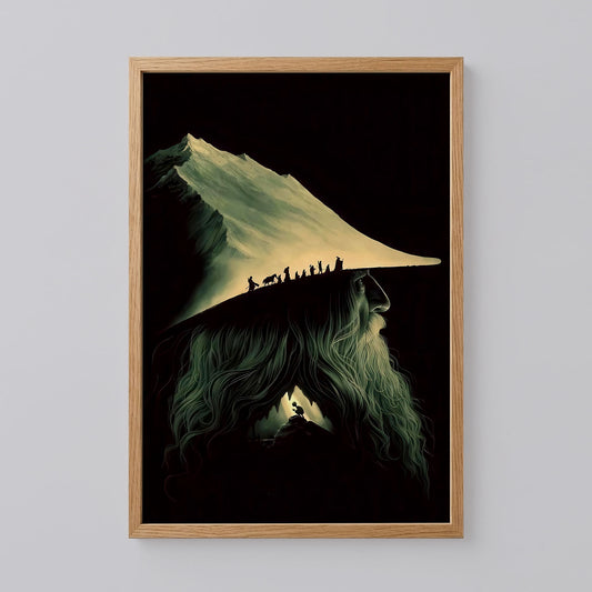 Gandalf the Grey Lord of the Rings Poster