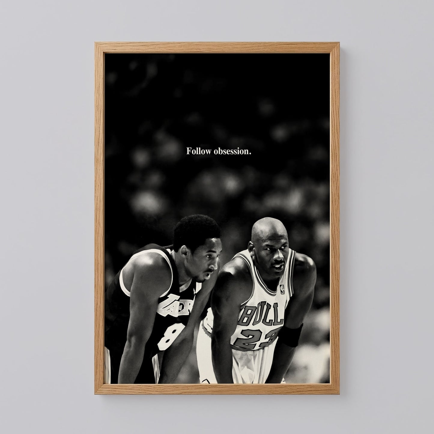 Kobe Bryant and Michael Jordan Print