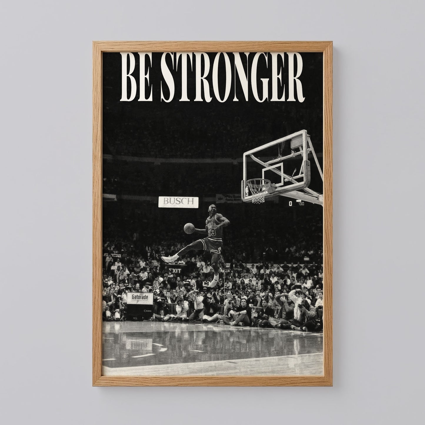 Michael Jordan Slam Dunk Contest Poster