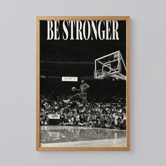 Michael Jordan Slam Dunk Contest Poster