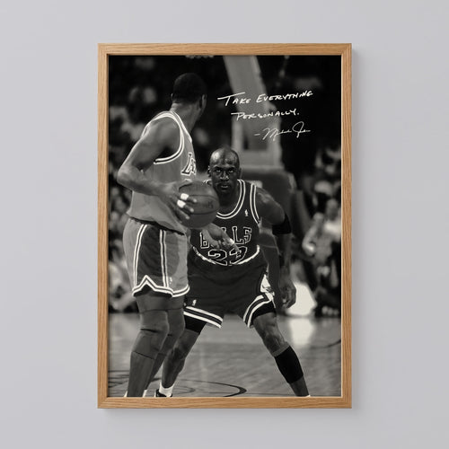 Michael Jordan Quote Poster
