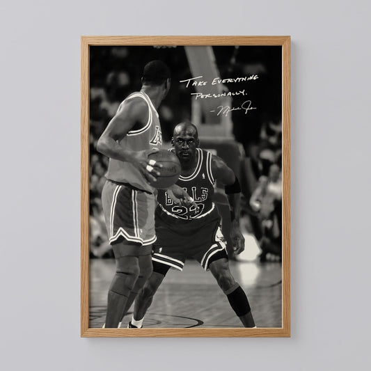 Michael Jordan Quote Poster